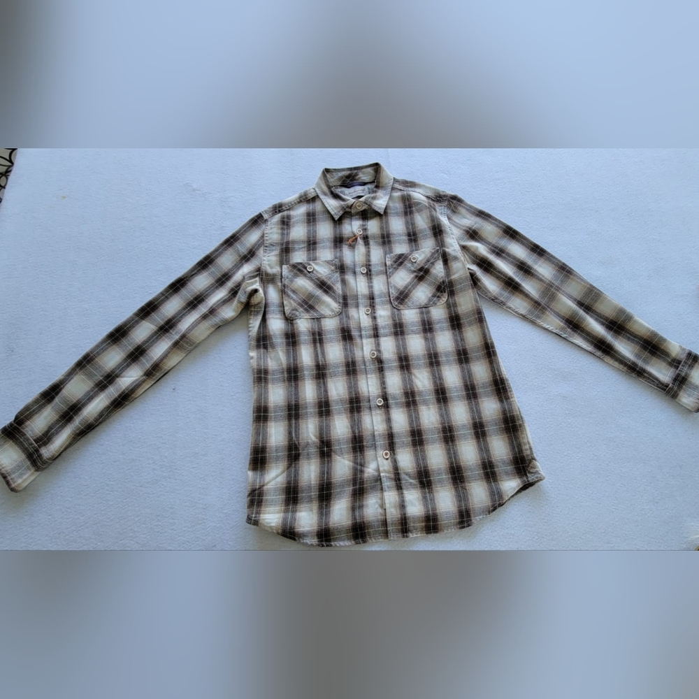 Original Weatherproof‎ Vintage Grey Flannel size Small NWT F2485762wv SHITAKE